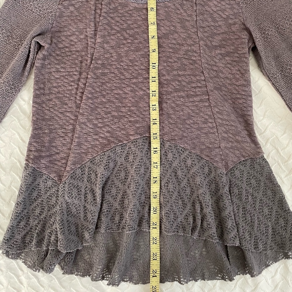 Meadow Rue peplum sweater - Picture 5 of 5